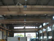 Hoist Crane at Sambun Corporation. Hoist Crane equipment are installed in our yards for effective transportation of items.